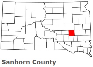 An image of Sanborn County, SD