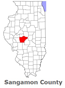 An image of Sangamon County, IL