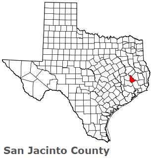 An image of San Jacinto County, TX