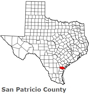 An image of San Patricio County, TX