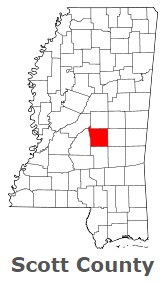 An image of Scott County, MS