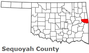 An image of Sequoyah County, OK