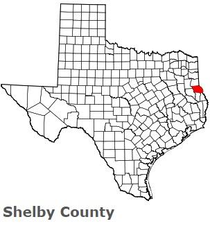 An image of Shelby County, TX