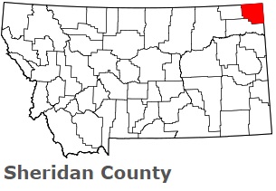 An image of Sheridan County, MT