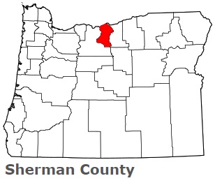 An image of Sherman County, OR