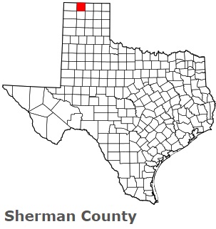 An image of Sherman County, TX