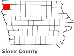 An image of Sioux County, IA