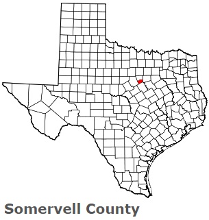 An image of Somervell County, TX