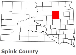 An image of Spink County, SD