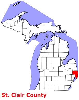 An image of St. Clair County, MI