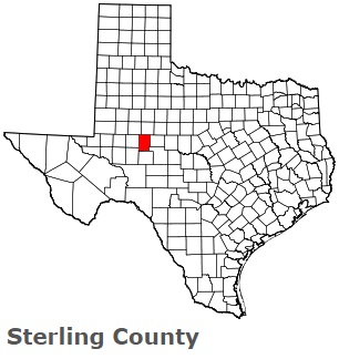 An image of Sterling County, TX