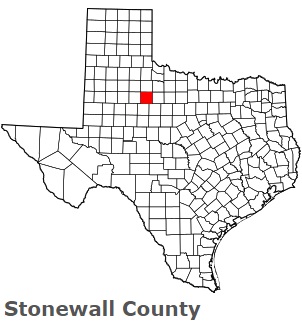 An image of Stonewall County, TX