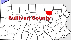 An image of Sullivan County, PA