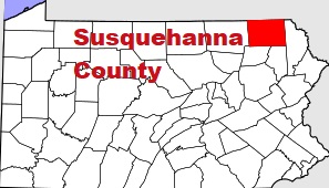 An image of Susquehanna County, PA