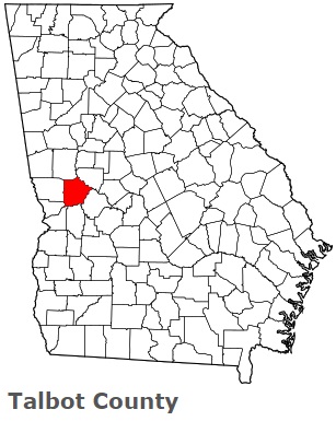 An image of Talbot County, GA