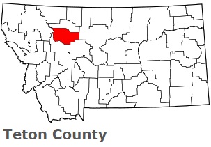 An image of Teton County, MT