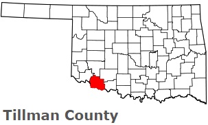 An image of Tillman County, OK