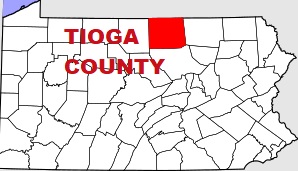 An image of Tioga County, PA