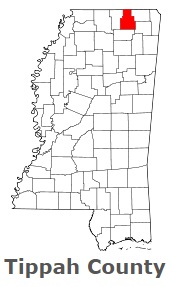 An image of Tippah County, MS