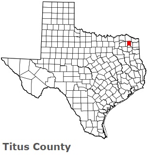 An image of Titus County, TX