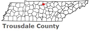 An image of Trousdale County, TN