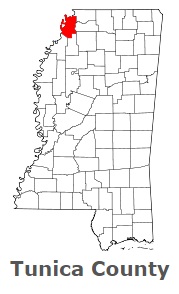 An image of Tunica County, MS