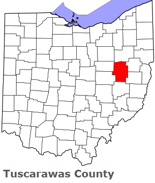 An image of Tuscarawas County, OH