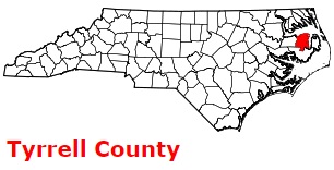 An image of Tyrrell County, NC