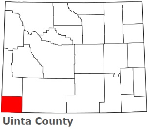 An image of Uinta County, WY