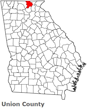 An image of Union County, GA