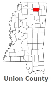 An image of Union County, MS