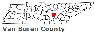 An image of Van Buren County, TN