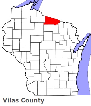 An image of Vilas County, WI