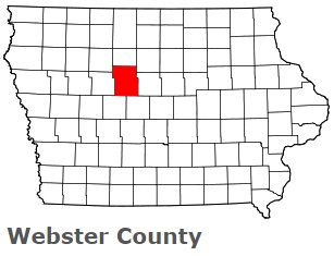 An image of Webster County, IA