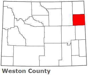 An image of Weston County, WY