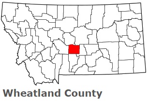 An image of Wheatland County, MT
