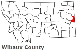 An image of Wibaux County, MT