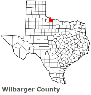 An image of Wilbarger County, TX
