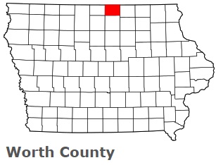 An image of Worth County, IA