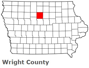 An image of Wright County, IA