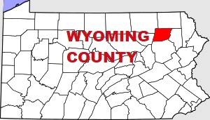 An image of Wyoming County, PA