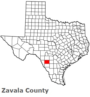 An image of Zavala County, TX