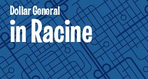 Dollar General in Racine, Wisconsin: map of Dollar General stores locations as of 2025.