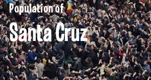 Population of Santa Cruz, CA