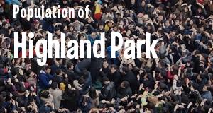 Population of Highland Park, IL