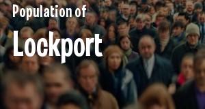 Population of Lockport, NY