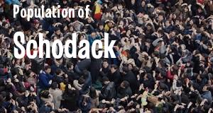 Population of Schodack, NY