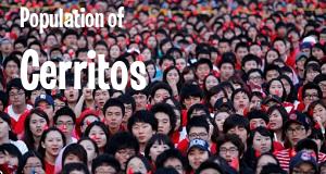Population of Cerritos, CA