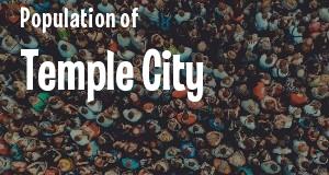 Population of Temple City, CA