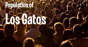 Population of Los Gatos, California as of May 2024. How many people